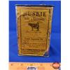 Image 2 : "HUSKIE Oils & Greases" Cream Separator Oil Tin (6-3/4"H x 4-1/4"W x 3"D) (SEE PICS!)