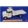 Image 2 : Toy Truck : John Deere (Ertl) Flatbed Truck (6-1/2"H x 6"W x 17"D) (SEE PICS!)