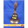 Image 1 : Brass Hand Bell (10-1/2"H x 6"Dia) (SEE PICS!)