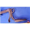 Image 2 : Cast Iron Wall Mount Shoe Stretcher with 2 Interchangeable Toe Sizes "Tru-Fit Mfg. Co. Philla. PA" (