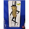 Image 2 : Mr. Peanut Collector Combo (3): Glass Jar; Tin; & Metal Sign (c.1993) (Sign Measures 15-1/2"H x 6-3/