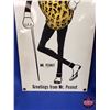 Image 4 : Mr. Peanut Collector Combo (3): Glass Jar; Tin; & Metal Sign (c.1993) (Sign Measures 15-1/2"H x 6-3/