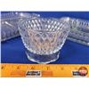 Image 3 : Clear Glass Fruit Trays (2) & Dessert Bowl (Trays Measure: 12-1/2"W x 9"W) (SEE PICS!)