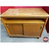 Image 1 : Small Storage Credenza with Sliding Door Storage (30-1/2"H x 36"W x 20"D) (SEE PICS!)