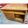 Image 3 : Small Storage Credenza with Sliding Door Storage (30-1/2"H x 36"W x 20"D) (SEE PICS!)