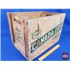 Image 1 : Canada Dry Wood Crate (1969) (13"H x 18"W x 12"D) (SEE PICS!)