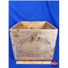 Image 4 : Alberta Butter Wood Box Crate (11-1/2"H x 13-1/2"W x 13-1/2"D) (SEE PICS!)