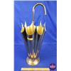Image 2 : Brass Umbrella Stand (25"H x 10"Dia) (SEE PICS!)