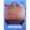 Image 1 : Wooden Knitting Box (21"H x 16"W x 10"D) (SEE PICS!)