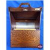 Image 2 : Wooden Knitting Box (21"H x 16"W x 10"D) (SEE PICS!)