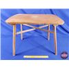 Image 1 : Wood Table (20-1/2"H x 23-1/2"W x 20"D) (SEE PICS!)