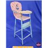 Image 4 : Vintage Combo: High Chair & Chair (Both 24"H) (SEE PICS!)