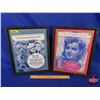 Image 1 : Framed Music Book Covers (2): "Chattanooga Choo Choo" & "The Trolley Song" (15"H x 12"W) (SEE PICS!)