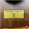 Image 4 : Northern Electric Wood Box Rotary Dial Telephone (10"H x 7"W x 5"D) (SEE PICS!)