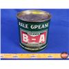 Image 1 : B-A Axle Grease Tin (6-1/4"H x 6-1/4Dia) (SEE PICS!)