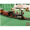 Image 2 : Bachmann Toy Electric Train Set : "N" Scale "The American" - 30" x 20" Oval Track (Note: Works .. Se