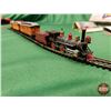 Image 7 : Bachmann Toy Electric Train Set : "N" Scale "The American" - 30" x 20" Oval Track (Note: Works .. Se