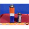 Image 2 : SURGE Vacuum Control Fluid Tin & Silvo Silver Polish Tin (Both Have Fluid) (Tallest: 6-1/2"H X 4"W x