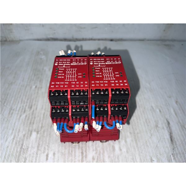 (2) Allen-Bradley #MSR131RTP / #440R-C23137 Modules