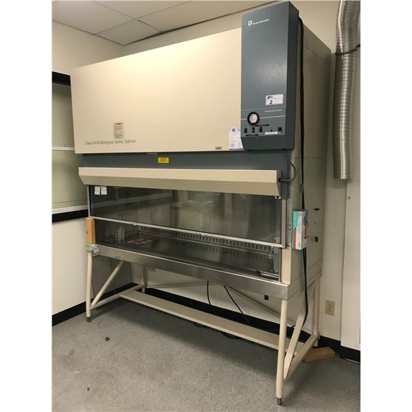 ** FORMA SCIENTIFIC CLASS II A/B3 BIOLOGICAL SAFETY CABINET ( MODEL # 1186 ) WITH 3/4 HP MOTOR