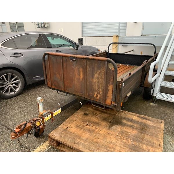 2003 SNOWBEAR UTILITY TRAILER, VIN 2SWUW11A93G144671,