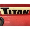 Image 3 : TITAN RED METAL WORKBENCH - APPROX. 5FT ACROSS X 3FT HIGH X 2 1/2FT WIDE