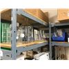 Image 2 : 3 GREY METAL SHELVING UNITS AND CONTENTS-LAB SUPPLIES, HARDWARE, FAN, ETC