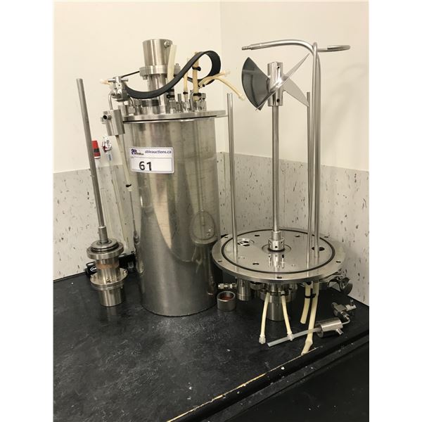 SCIENTIFIC LAB EQUIPMENT - STAINLESS STEEL COMPONENT FOR FERMENTER/BIOREACTOR