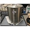 Image 1 : SS 304 BREWTECH LARGE LIDDED STAINLESS STEEL POT WITH SPIGOT