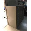 Image 2 : GROUP OF 3 HON GREY METAL 4 DRAWER FILING CABINETS & 4FT X 8FT WHITE BOARD