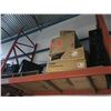 Image 2 : 3 PALLET RACKING SHELVES FULL OF SHOP SUPPLIES, CORRUGATED BOXES, HARDWARE & MISCELLANEOUS