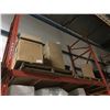 Image 2 : 3 PALLET RACKING SHELVES FULL OF SHOP SUPPLIES, HARDWARE & MISCELLANEOUS