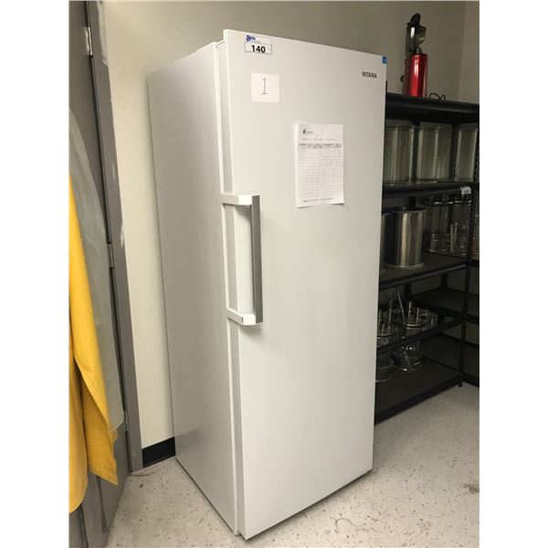 VITARA UPRIGHT FREEZER WITH CONTENTS IF ANY (WHITE)