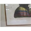 Image 8 : Habitans des les Sandwich Artwork, Lith de Langlume, Framed 20"x17" (damage marks)