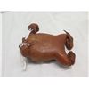 Image 8 : Qty 3 Frog & Turtle Figurines, 1 Signed, Misc Sizes