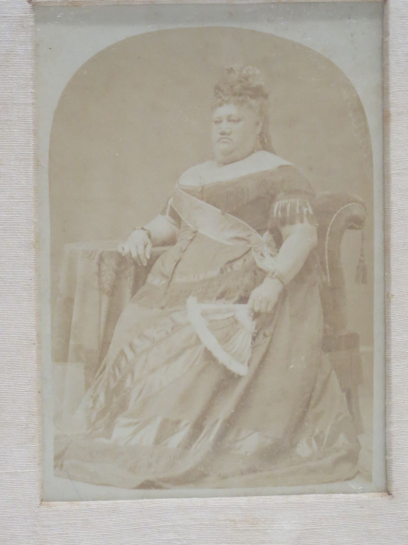 Original Photograph of Princess Ruth Artwork, w/ Gima's Gallery Tag ...