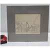 Image 2 : By the Sea Artwork, Signed by Artist R.L. Eskridge, Unframed 15"x13"