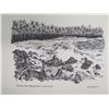 Image 2 : Qty 4 Hawaiian Artworks: Black Sand Beach, Train, Palace 