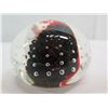 Image 8 : Qty 3 Decorative Globes w/ Floral Theme, Misc Sizes