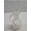 Image 8 : Ricci Perfume Decanter w/ Bird Stopper & Clear Bowl 3"dia, 1.5"H