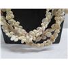 Image 2 : Multi-Strand Shell Lei w/ Tie Close 34"L