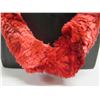 Image 2 : Red Ribbon Lei w/ Tie Close 34"L