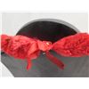 Image 3 : Red Ribbon Lei w/ Tie Close 34"L