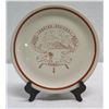 Image 1 : Shenango China Collector Plate Fort Shafter Officer's Mess Hawaii 10" dia (stand not included)