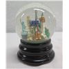 Image 1 : Saks-Fifth Avenue Las Vegas 2001 Music Box Globe 6"H