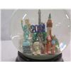 Image 2 : Saks-Fifth Avenue Las Vegas 2001 Music Box Globe 6"H