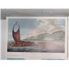 Image 2 : Qty 10 Reproductions of John Webber's Prints of Captain James Cook in Hawaii,  Misc Sizes