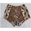 Image 1 : Brown Tapa Print Shorts