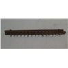 Image 1 : Wooden Wall Key Rail w/ Hooks 18"L
