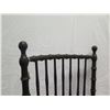 Image 2 : Carved Wooden Chair w/ Webbed Seat 16"x16"x38"H